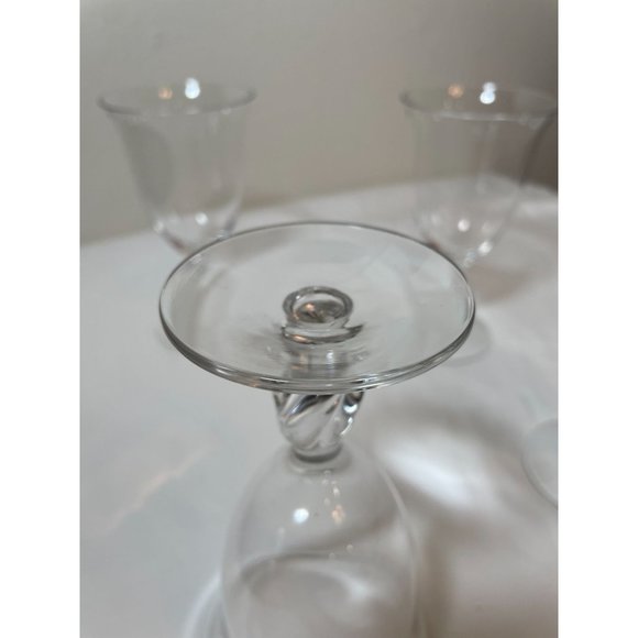 Imperial Glass Co - 4 Piece Crystal Goblets - Picture 4 of 4